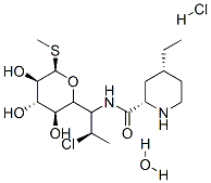 (2S,4R)-N-[2-chloro-1-[(2R,3S,4S,5R,6R)-3,4,5-trihydroxy-6-methylsulfanyl-oxan-2-yl]propyl]-4-ethyl-piperidine-2-carboxamide hydrate hydrochloride CAS#: 77495-92-2