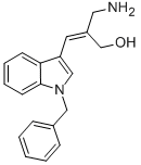 (2Z)-2-(AMINOMETHYL)-3-(1-BENZYL-1H-INDOL-3-YL)PROP-2-EN-1-OL CAS#: 742651-29-2