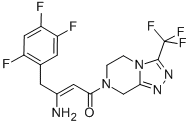 (2Z)-4-Oxo-4-[3-(trifluoromethyl)-5,6-dihydro-[1,2,4]triazolo[4,3-a]pyrazine-7(8H)-yl]-1-(2,4,5-trifluorophenyl)but-2-en-2-amine CAS#: 767340-03-4