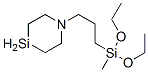 [3-(1-Aza-4-silacyclohexan-1-yl)propyl]diethoxymethylsilane CAS#: 73855-80-8