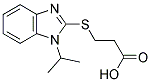 3-[(1-ISOPROPYL-1H-BENZIMIDAZOL-2-YL)THIO]PROPANOIC ACID CAS#: 717865-09-3
