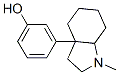 3-(1-Methylhexahydroindolin-3a-yl)phenol CAS#: 73986-57-9