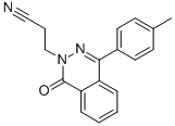 3-(1-OXO-4-P-TOLYLPHTHALAZIN-2(1H)-YL)PROPANENITRILE CAS#: 76972-38-8