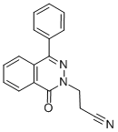 3-(1-Oxo-4-Phenylphthalazin-2(1H)-yl)propaneitrile CAS#: 76972-37-7