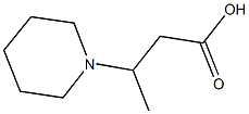 3-(1-PIPERIDINYL)BUTANOIC ACID CAS#: 764633-91-2