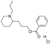 3-(1-propyl-2-piperidyl)propyl benzoate hydrochloride CAS#: 78219-50-8