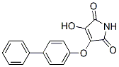 3-[(1,1'-Biphenyl)-4-yloxy]-4-hydroxy-1H-pyrrole-2,5-dione CAS#: 77529-44-3