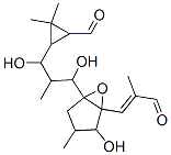 3-[1,2-Epoxy-2-[3-(2-formyl-3,3-dimethylcyclopropyl)-1,3-dihydroxy-2-methylpropyl]-5-hydroxy-4-methylcyclopentane-1-yl]-2-methylpropenal CAS#: 77573-05-8