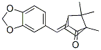 3-(1,3-benzodioxol-5-ylmethylene)-1,7,7-trimethylbicyclo[2.2.1]heptan-2-one CAS#: 74841-38-6