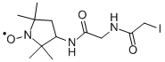 3-[2-(2-IODOACETAMIDO)ACETAMIDO]-2,2,5,5-TETRAMETHYL-1-PYRROLIDINYLOXY CAS#: 74648-17-2