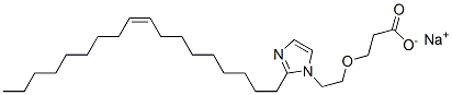 3-[2-[2-[(Z)-9-Octadecenyl]-1H-imidazol-1-yl]ethoxy]propanoic acid sodium salt CAS#: 72928-21-3