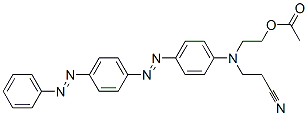 3-[[2-(Acetyloxy)ethyl][4-[[4-(phenylazo)phenyl]azo]phenyl]amino]propanenitrile CAS#: 72152-87-5
