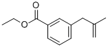 3-(2-METHYL-ALLYL)-BENZOIC ACID ETHYL ESTER CAS#: 731772-88-6