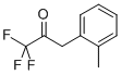 3-(2-METHYLPHENYL)-1,1,1-TRIFLUORO-2-PROPANONE CAS#: 75199-81-4