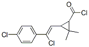 3-[2-chloro-2-(4-chlorophenyl)vinyl]-2,2-dimethylcyclopropanecarbonyl chloride CAS#: 78235-79-7