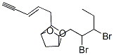 3-(2,3-Dibromopentyl)-6-(2-penten-4-ynyl)-2,5-dioxabicyclo[2.2.1]heptane CAS#: 79435-29-3