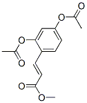 3-[2,4-Bis(acetyloxy)phenyl]acrylic acid methyl ester CAS#: 77495-86-4