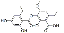 3-[(2,4-Dihydroxy-6-propylbenzoyl)oxy]-2-hydroxy-4-methoxy-6-propylbenzoic acid CAS#: 73694-32-3