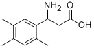 3-(2,4,5-TRIMETHYLPHENYL)-BETA-ALANINE CAS#: 773122-62-6