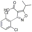 3-(2,6-Dichlorophenyl)-5-isopropylisoxazole-4-carboxylic acid CAS#: 774605-58-2