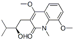 3-[(2R)-2-hydroxy-3-methyl-butyl]-4,8-dimethoxy-1-methyl-quinolin-2-on e CAS#: 83-58-9