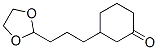 3-[3-(1,3-Dioxolan-2-yl)propyl]cyclohexanone CAS#: 75506-74-0