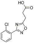 3-[3-(2-CHLOROPHENYL)-1,2,4-OXADIAZOL-5-YL]PROPANOIC ACID CAS#: 728024-51-9