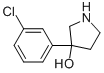 3-(3-CHLOROPHENYL)-3-PYRROLIDINOL CAS#: 736879-17-7