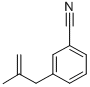 3-(3-CYANOPHENYL)-2-METHYL-1-PROPENE CAS#: 731772-73-9