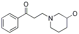 3-(3-Hydroxy-piperidin-1-yl)-1-phenyl-propan-1-one, 98+% C14H19NO2, 分子量 233.31 CAS#: 746589-13-9