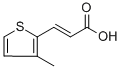 3-(3-METHYL-2-THIENYL)ACRYLIC ACID CAS#: 77741-66-3