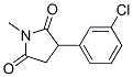3-(3-chlorophenyl)-1-methyl-2,5-pyrrolidinedione CAS#: 74208-84-7