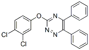 3-(3,4-Dichlorophenoxy)-5,6-diphenyl-1,2,4-triazine CAS#: 74417-16-6