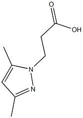 3-(3,5-DIMETHYL-1H-PYRAZOL-1-YL)PROPANOIC ACID CAS#: 72145-01-8