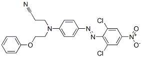 3-[[4-[(2,6-dichloro-4-nitrophenyl)azo]phenyl](2-phenoxyethyl)amino]propiononitrile CAS#: 74956-19-7