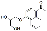 3-(4-Acetyl-1-naphtyloxy)-1,2-propanediol CAS#: 73622-70-5