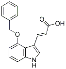 3-(4-BENZYLOXY-1H-INDOL-3-YL)-ACRYLIC ACID CAS#: 773133-37-2