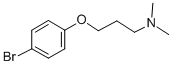 3-(4-Bromophenoxy)-N,N-dimethylpropylamine CAS#: 76579-64-1