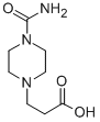 3-(4-CARBAMOYL-PIPERAZIN-1-YL)-PROPIONIC ACID CAS#: 705941-74-8