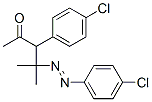 3-(4-Chlorophenyl)-4-[(4-chlorophenyl)azo]-4-methyl-2-pentanone CAS#: 75478-75-0