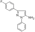 3-(4-FLUOROPHENYL)-1-PHENYL-1H-PYRAZOL-5-AMINE CAS#: 72411-53-1