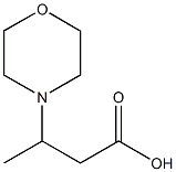 3-(4-MORPHOLINYL)BUTANOIC ACID CAS#: 767240-85-7