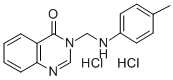 3-(((4-Methylphenyl)amino)methyl)-4(3H)-quinazolinone dihydrochloride CAS#: 75159-50-1