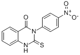 3-(4-NITRO-PHENYL)-2-THIOXO-2,3-DIHYDRO-1H-QUINAZOLIN-4-ONE CAS#: 72176-80-8