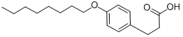 3-(4-(OCTYLOXY)PHENYL)PROPANOIC ACID CAS#: 79785-55-0