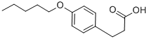 3-(4-(PENTYLOXY)PHENYL)PROPANOIC ACID CAS#: 79785-53-8