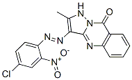 3-[(4-chloro-2-nitrophenyl)azo]-2-methylpyrazolo[5,1-b]quinazolin-9(1H)-one CAS#: 74336-59-7