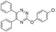 3-(4-chlorophenoxy)-5,6-diphenyl-1,2,4-triazine CAS#: 74417-15-5