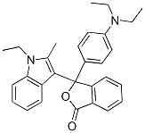 3-[4-(diethylamino)phenyl]-3-(1-ethyl-2-methyl-1H-indol-3-yl)phthalide CAS#: 75805-17-3
