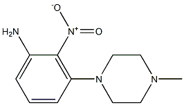 3-(4-methyl-1-piperazinyl)-2-nitrobenzenamine CAS#: 74628-20-9